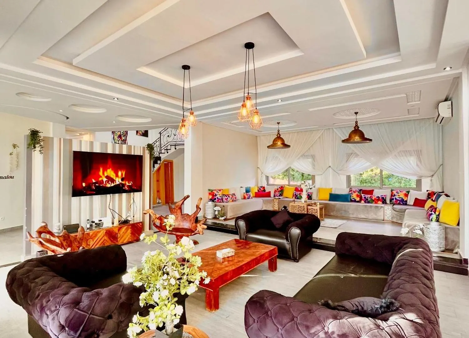 Villa Blanche Piscine Chauffee Agadir
